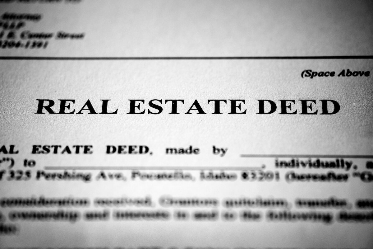 Timeshare attorney: Real Estate Deed