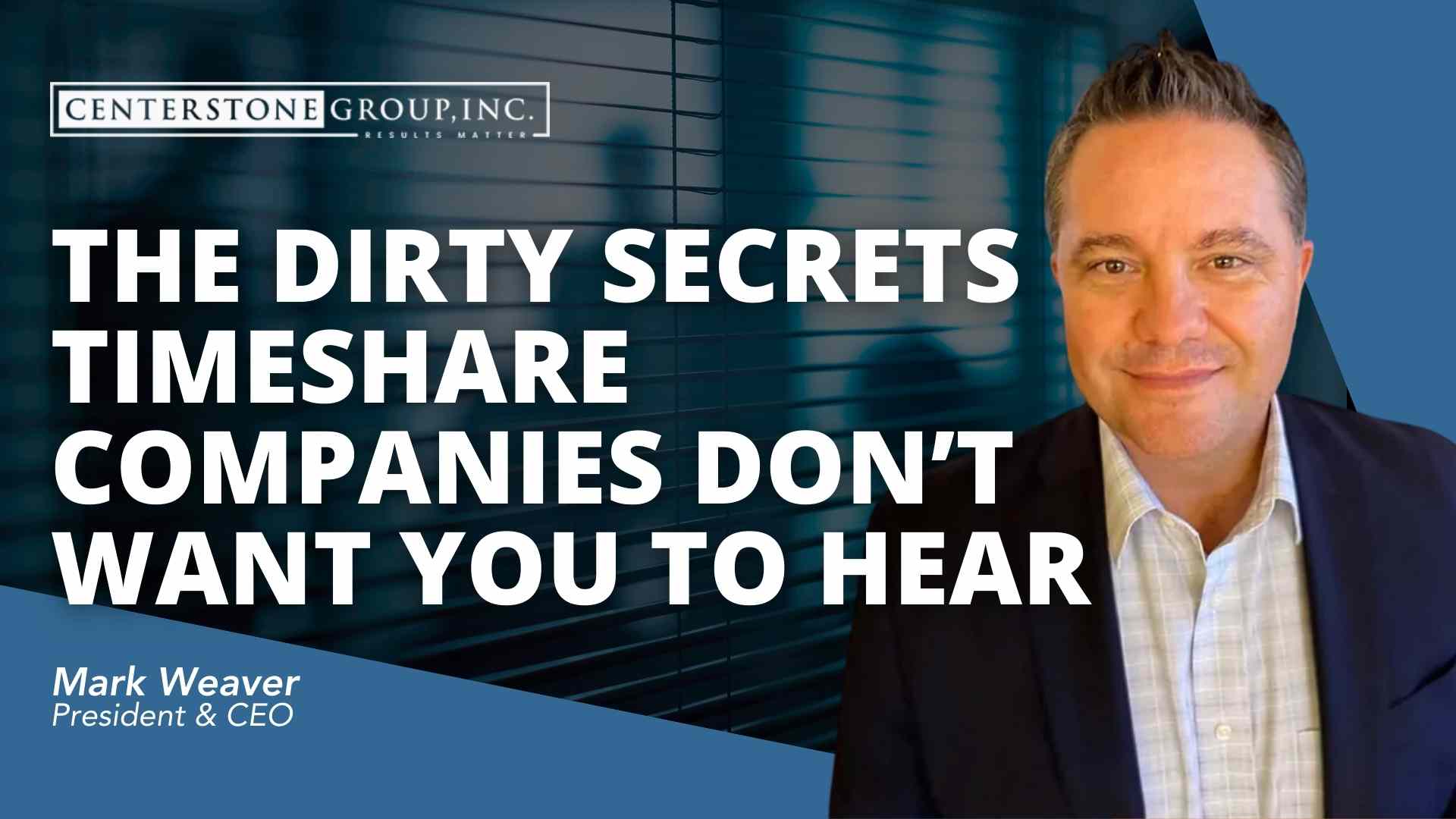 Dirty secrets timeshare companies dont want yiu to hear 