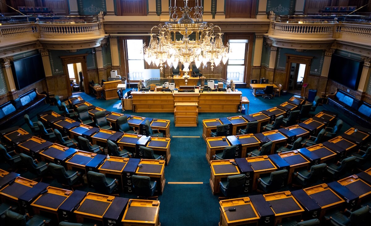 What Role Do State and Federal Laws Play in Timeshare Cancellation? An empty House of Representatives chamber